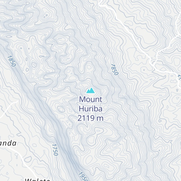 Map of Mount Huriba