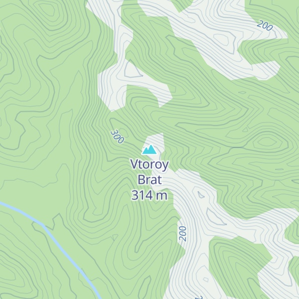 Map of Vtoroy Brat