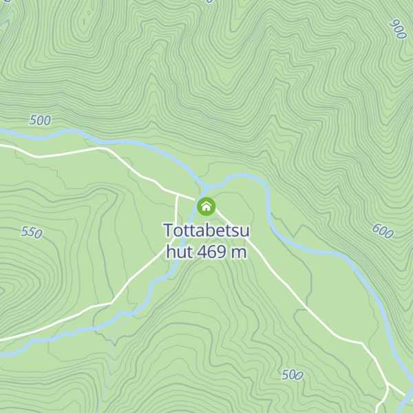 Map of Tottabetsu hut