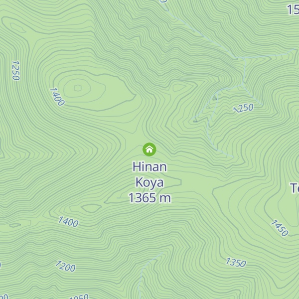 Map of Hinan Koya