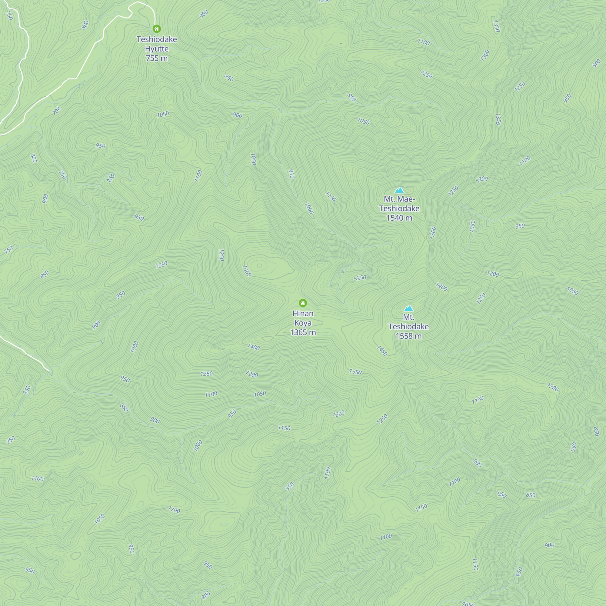 Hinan Koya map