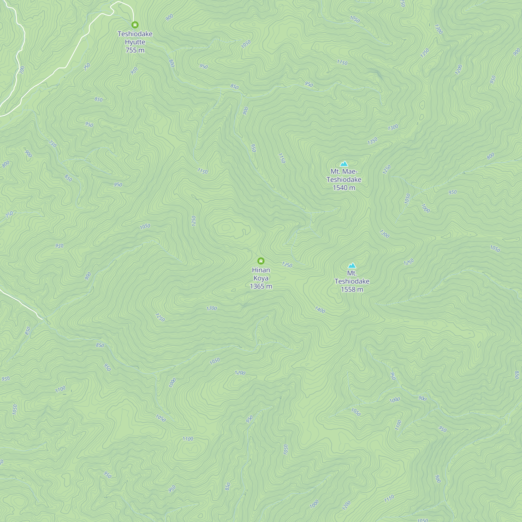 Hinan Koya map