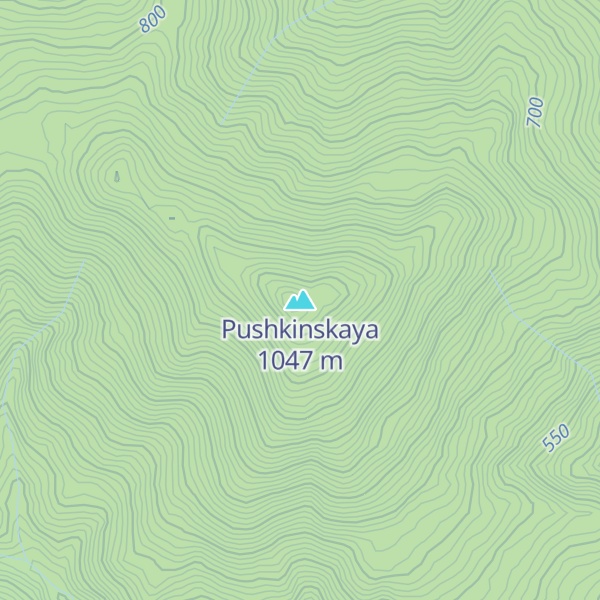 Map of Pushkinskaya