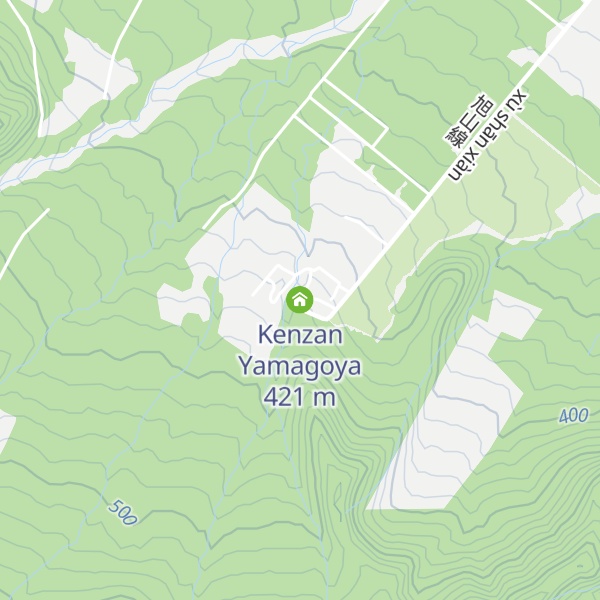 Map of Kenzan Yamagoya