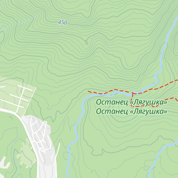 Map of Okupava