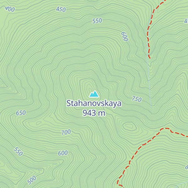 Map of Stahanovskaya