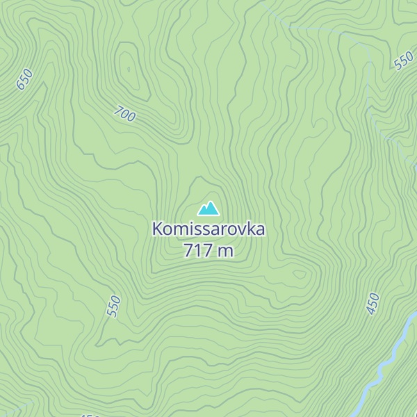 Map of Komissarovka