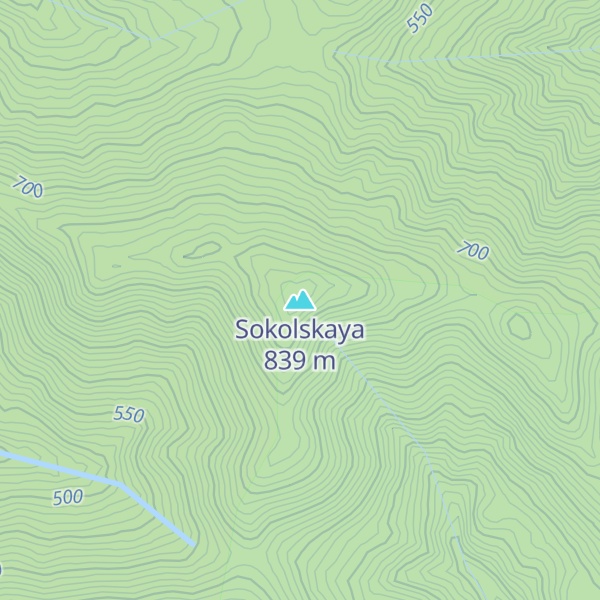 Map of Sokolskaya