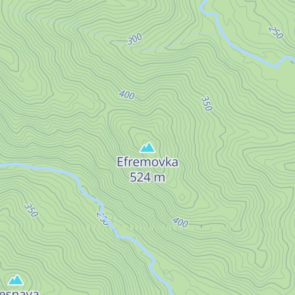 Map of Efremovka
