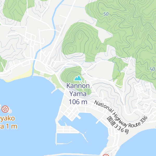 Map of Kannon Yama