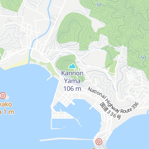 Map of Sobira-yama