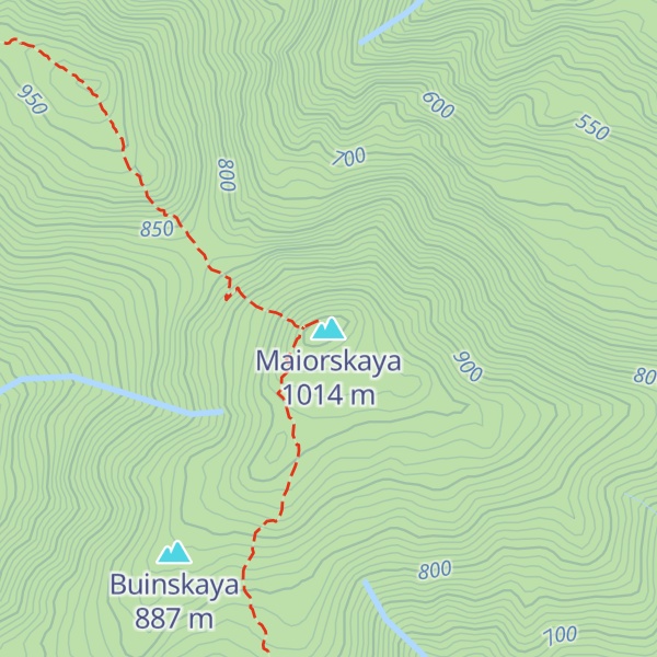 Map of Maiorskaya
