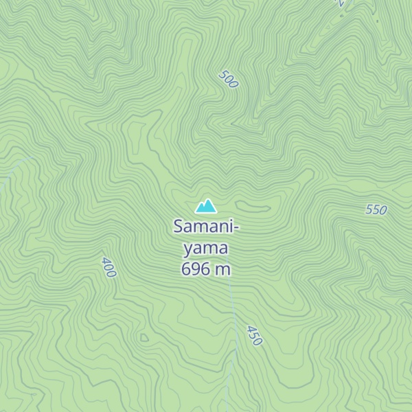 Map of Samani-yama