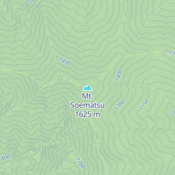 Map of Mt. Soematsu