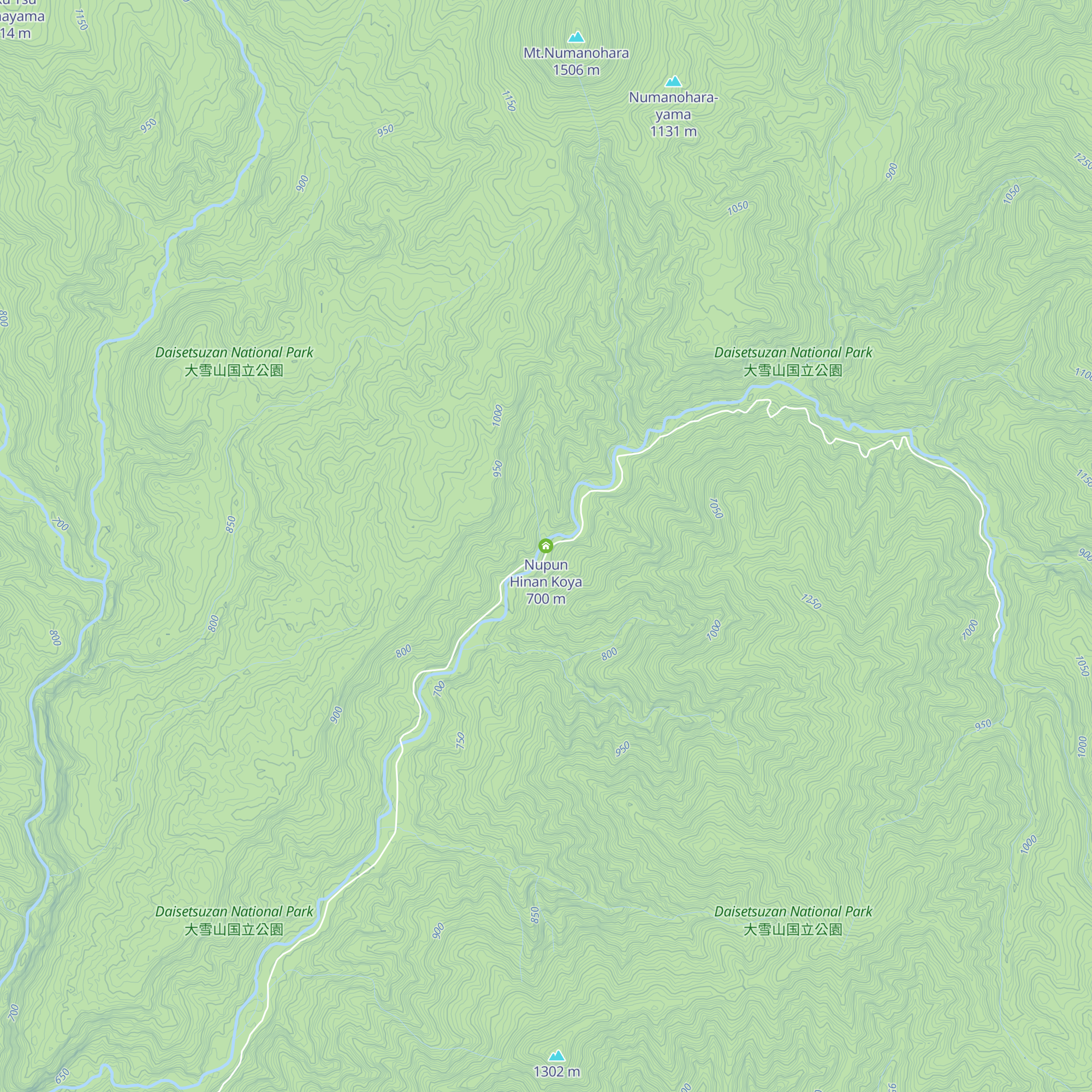 Nupun Hinan Koya map