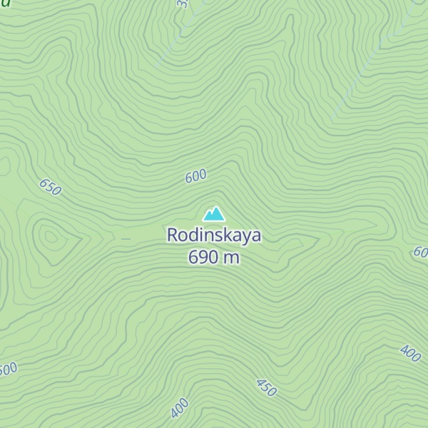 Map of Rodinskaya
