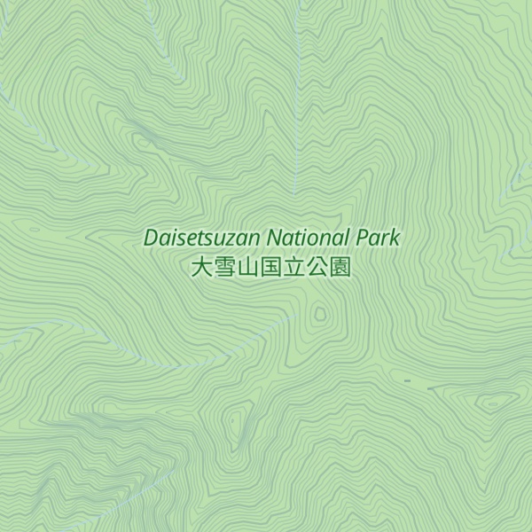 Map of Mount Niseikaushuppe