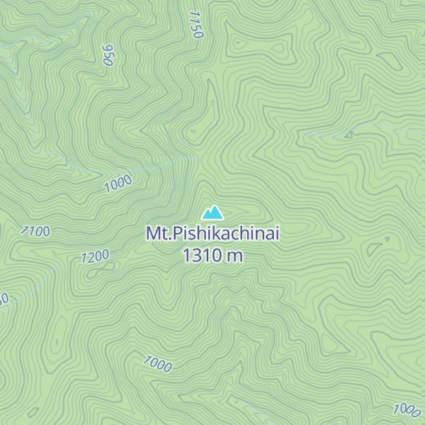 Map of Mt.Pishikachinai