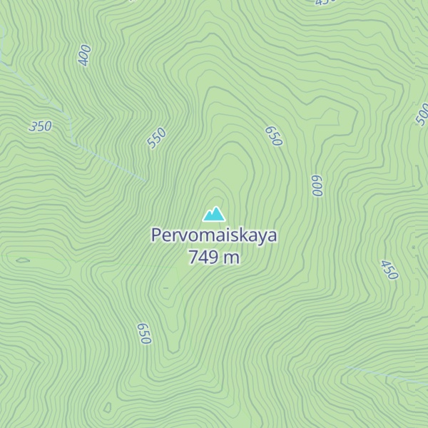 Map of Pervomaiskaya