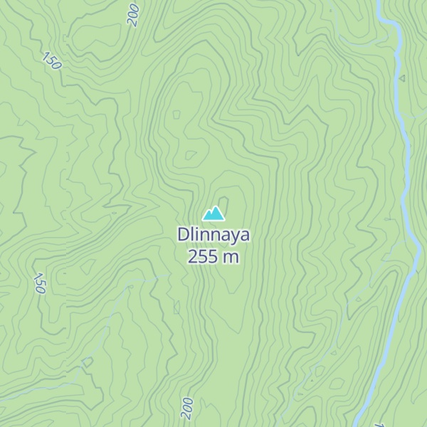 Map of Dlinnaya