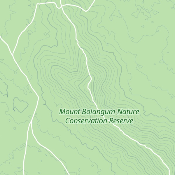 Map of Mount Bolangum