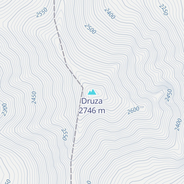 Map of Druza