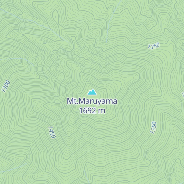 Map of Mt.Maruyama