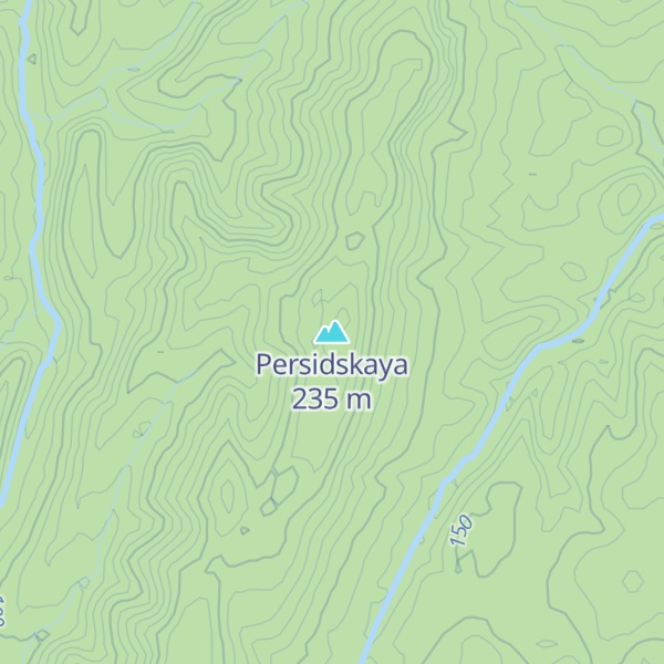 Map of Persidskaya