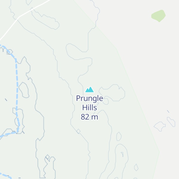 Map of Prungle Hills