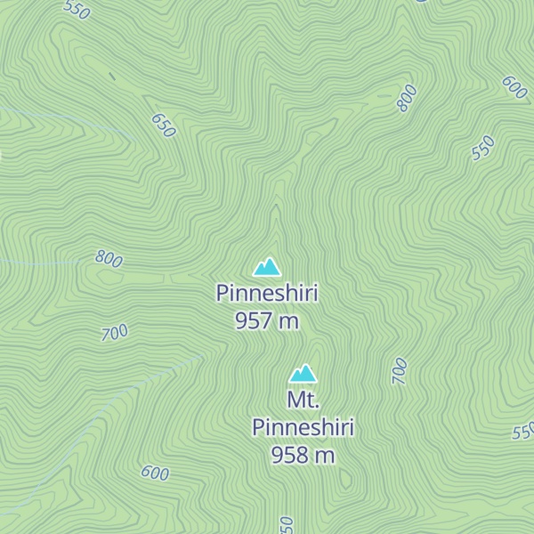 Map of Pinneshiri