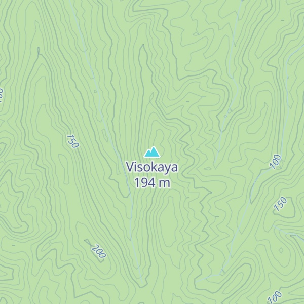 Map of Visokaya