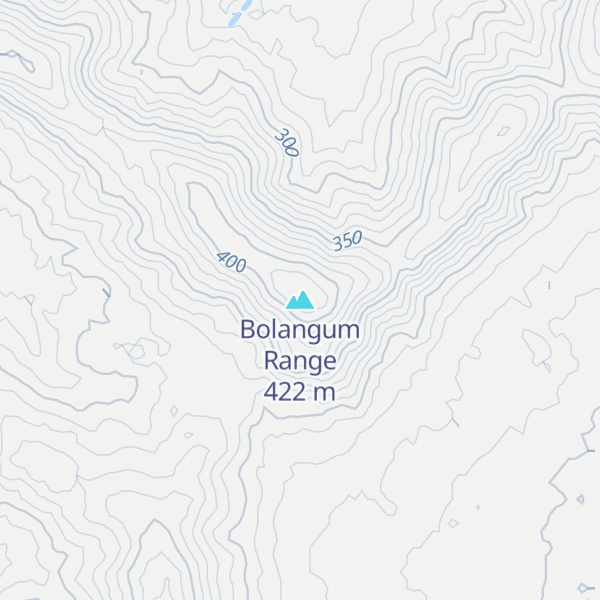 Map of Bolangum Range