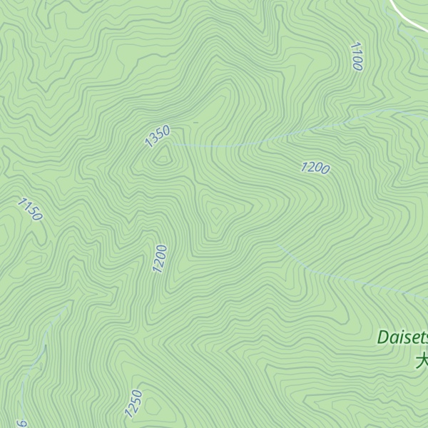 Map of Mt.Kita-Petoutoru