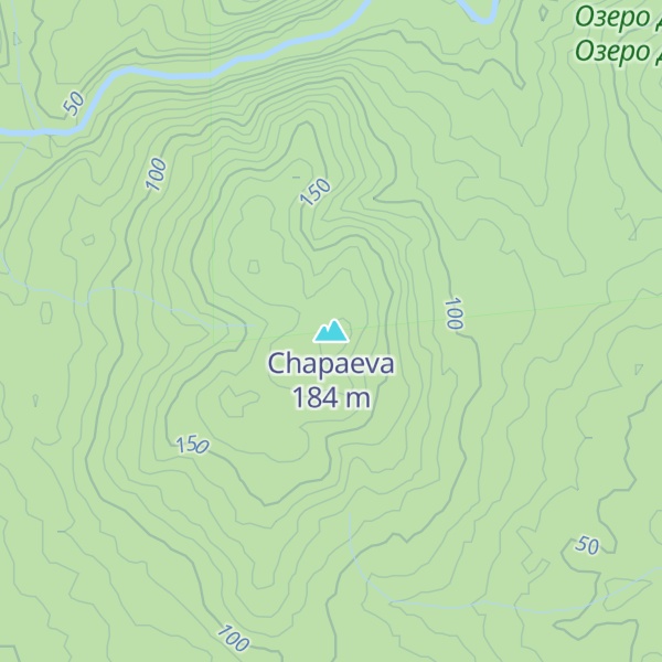 Map of Chapaeva