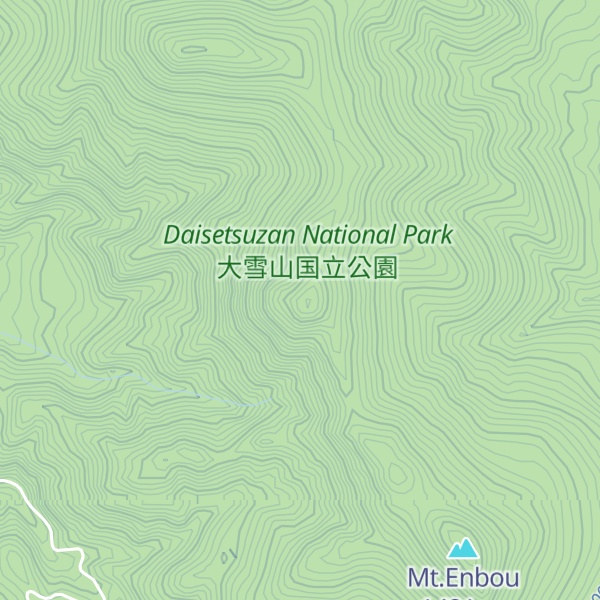 Map of Mt.Ishiyama