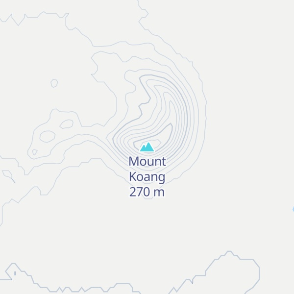 Map of Mount Koang