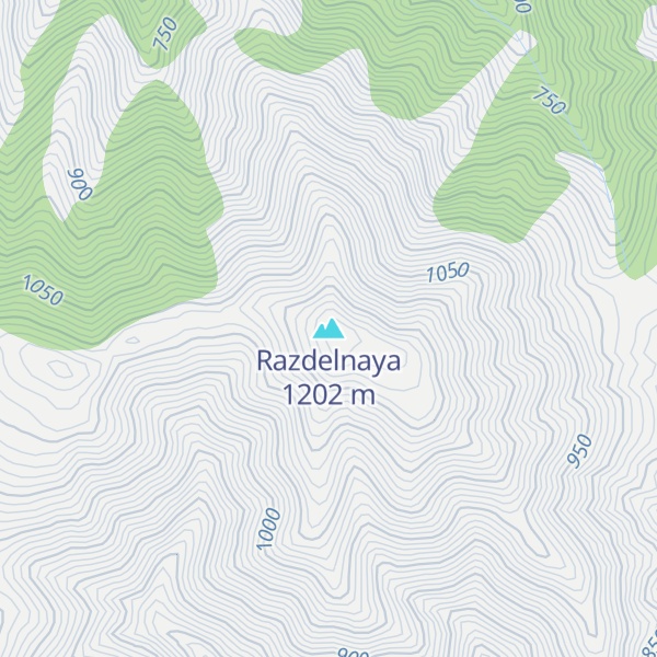 Map of Razdelnaya