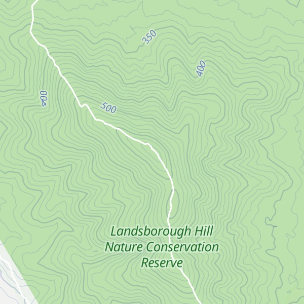 Map of Landsborough Hill