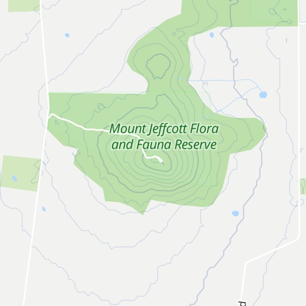 Map of Mount Jeffcott