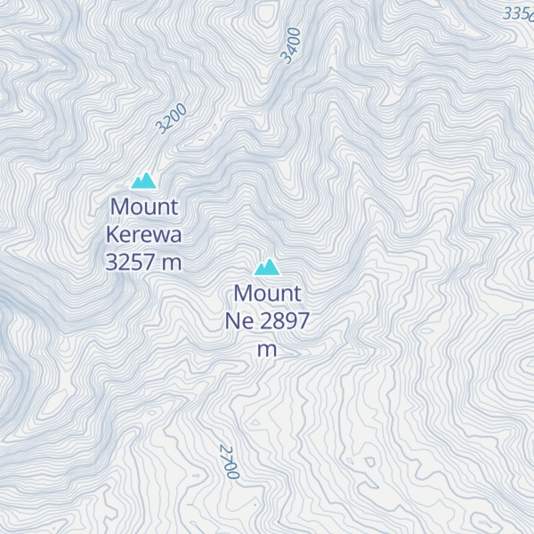 Map of Mount Ne