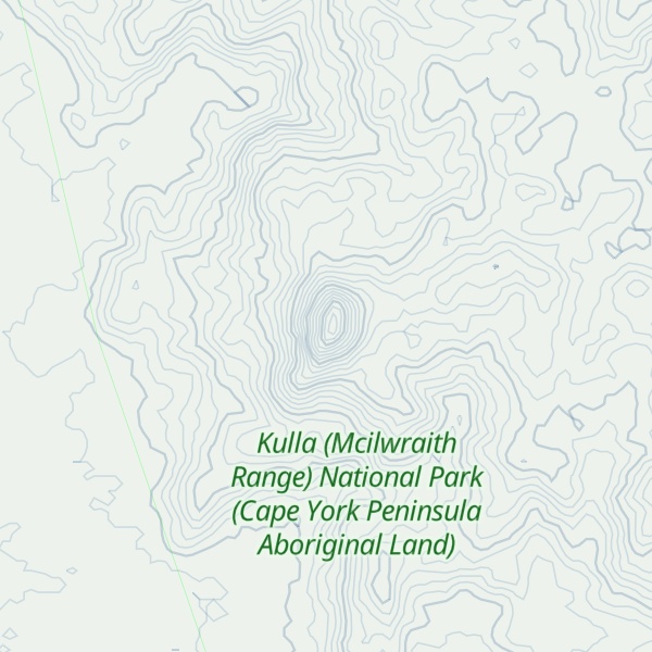 Map of Mount Croll