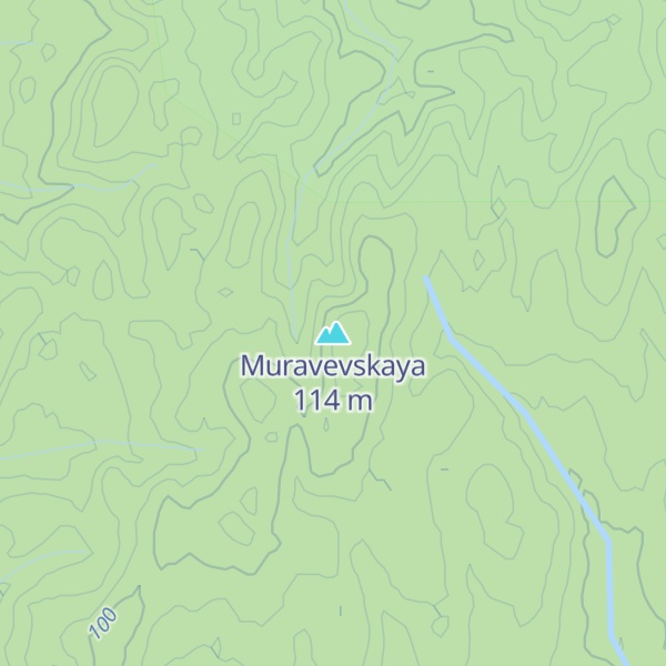 Map of Muravevskaya