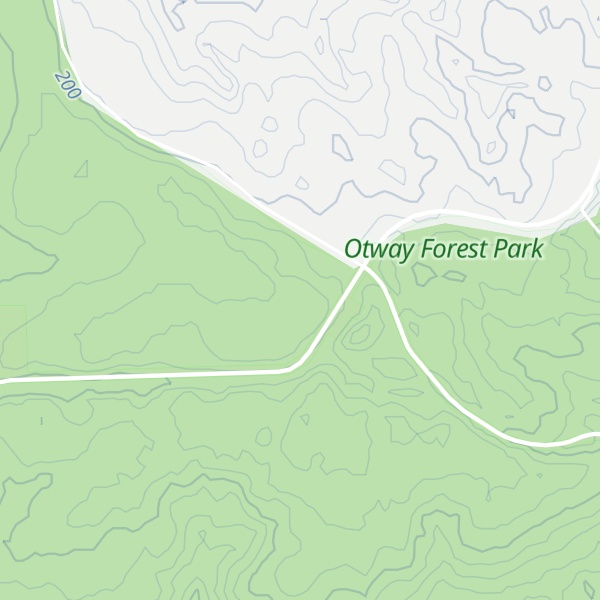 Map of Fergusons Hill