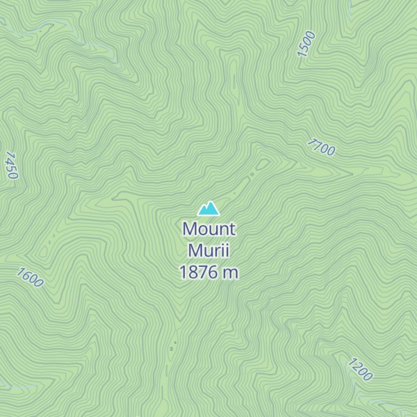 Map of Mount Murii