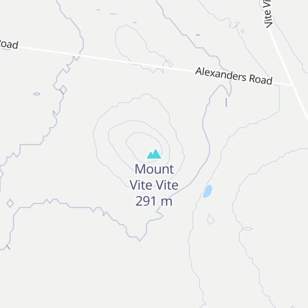 Map of Mount Vite Vite