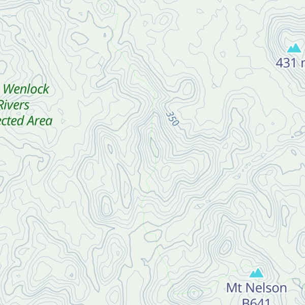 Map of Mount Nelson