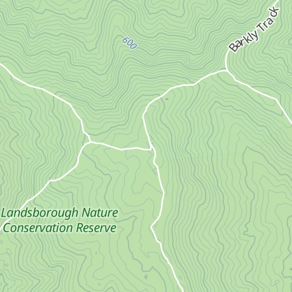 Map of Blue Mountain