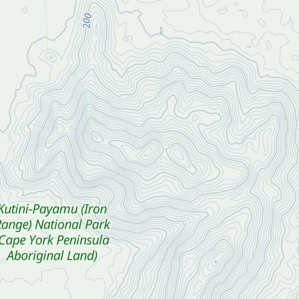 Map of North Pap
