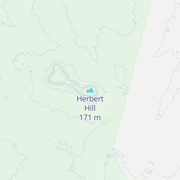 Map of Herbert Hill