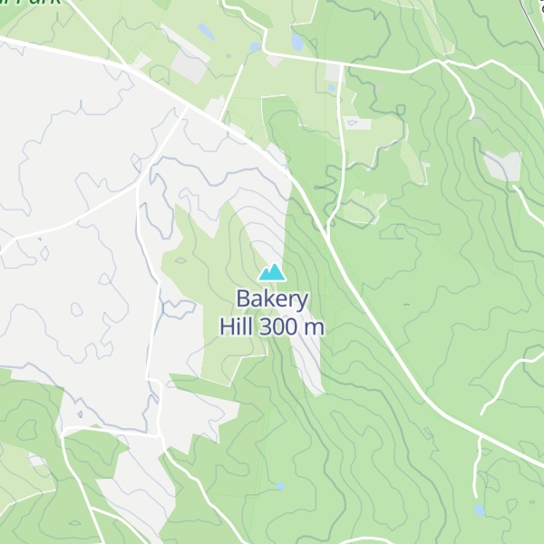 Map of Bakery Hill